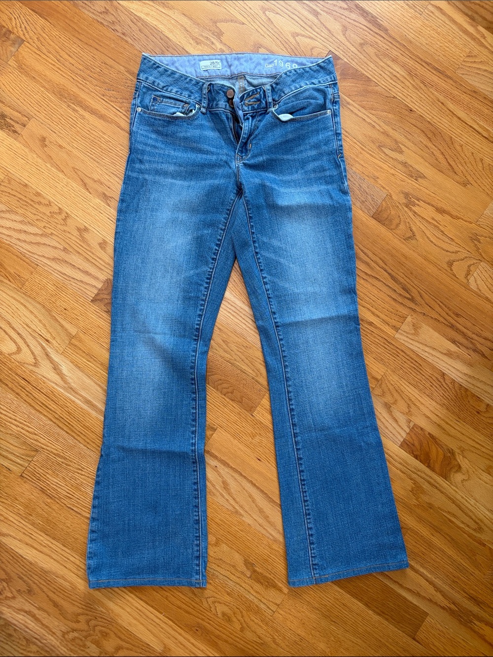 GAP Women’s Blue Prefect Boot Bootcut Jeans
